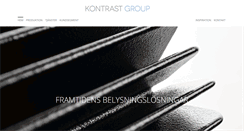 Desktop Screenshot of kontrastgroup.se